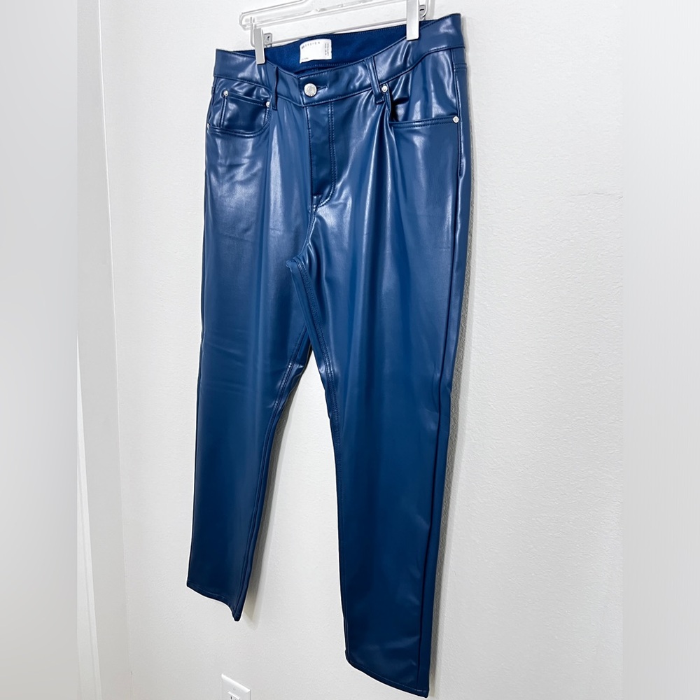 ASOS Blue Leather Pants